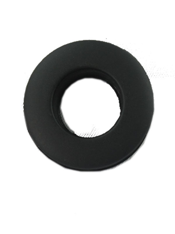 Oese aus Kunststoff OCC in schwarz, liefern wir mit einem Innenmass von 6 mm, 10mm oder 13mm. Man benötigt kein Werkzeug. Diese Oese verkeilt sich mit der Gegenscheibe.