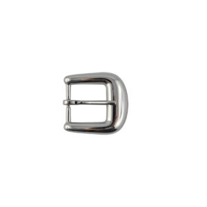 einfache Gurtschnalle FIQ.3008.ni für eine Riemenbreite von 30mm. Grundmatierial messing und Ideal für hochwertige Gürtel, Riementaschen oder als Verschluss. lieferbar in vernickelt nickelfrei für Allergiker