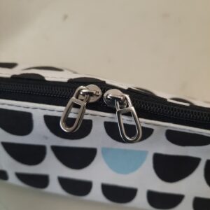 Reissverschluss-Zipper Grösse 3 Farbe vernickelt Herkunft Europa passend zu allen üblichen Reissverschlüsse